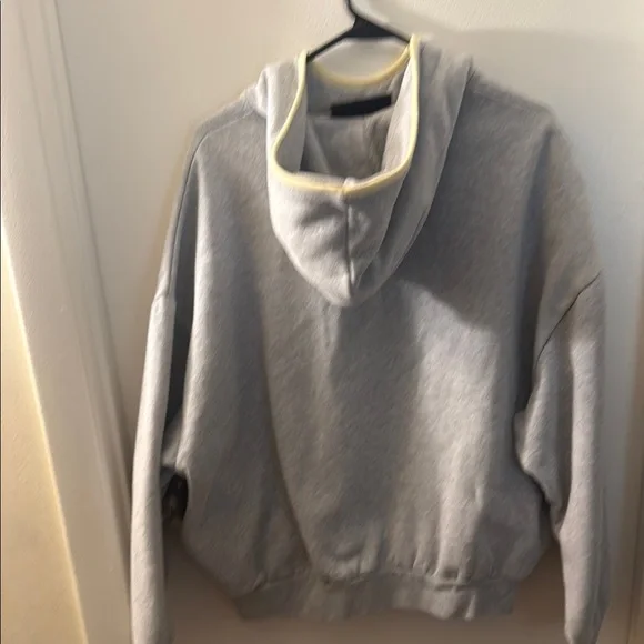 Essentials Gray Turtleneck Sweater - Picture 2 of 2